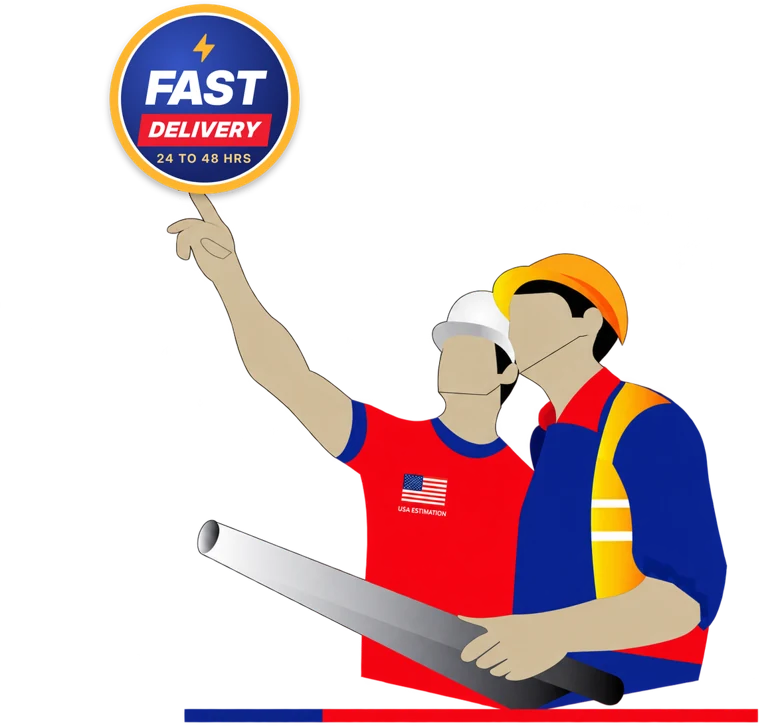 Estimators from USA Estimation with a fast delivery badge, estimates in 24 to 48 hours